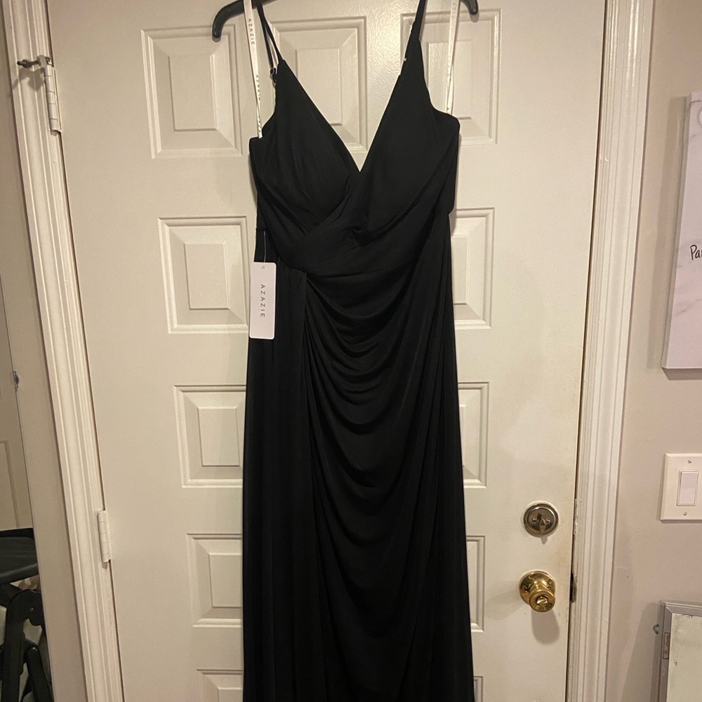 azazie NWT floor length dress